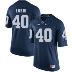 Penn State Nittany Lions James Lordi Jersey #40 Football NCAA Jerseys Blue
