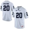 Penn State Nittany Lions Lamont Payne Jersey #20 Football NCAA Jerseys White