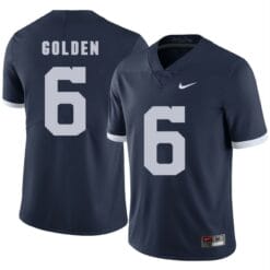 Penn State Nittany Lions Malik Golden Jersey #6 Football NCAA Jerseys Dark Blue