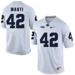Penn State Nittany Lions Michael Mauti Jersey #42 Football NCAA Jerseys White
