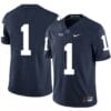 Penn State Nittany Lions NO NAME Jersey #1 Football NCAA Jerseys Dark Blue