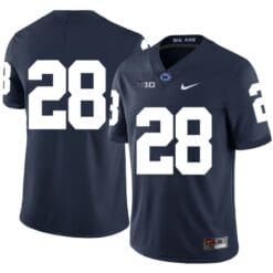 Penn State Nittany Lions NO NAME Jersey #28 Football NCAA Jerseys Blue