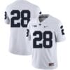 Penn State Nittany Lions NO NAME Jersey #28 Football NCAA Jerseys White
