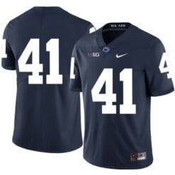 Penn State Nittany Lions NO NAME Jersey #41 Football NCAA Jerseys Dark Blue