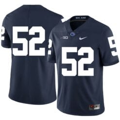 Penn State Nittany Lions NO NAME Jersey #52 Football NCAA Jerseys Dark Blue