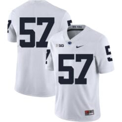 Penn State Nittany Lions NO NAME Jersey #57 Football NCAA Jerseys White