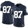 Penn State Nittany Lions NO NAME Jersey #87 Football NCAA Jerseys Dark Blue