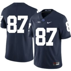 Penn State Nittany Lions NO NAME Jersey #87 Football NCAA Jerseys Dark Blue