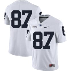 Penn State Nittany Lions NO NAME Jersey #87 Football NCAA Jerseys White
