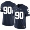 Penn State Nittany Lions NO NAME Jersey #90 Football NCAA Jerseys Dark Blue