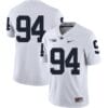 Penn State Nittany Lions NO NAME Jersey #94 Football NCAA Jerseys White