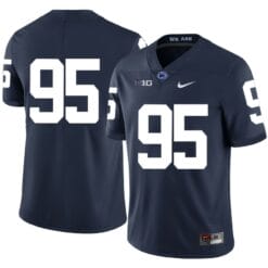 Penn State Nittany Lions NO NAME Jersey #95 Football NCAA Jerseys Dark Blue