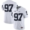 Penn State Nittany Lions NO NAME Jersey #97 Football NCAA Jerseys White