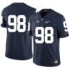 Penn State Nittany Lions NO NAME Jersey #98 Football NCAA Jerseys Dark Blue