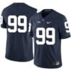 Penn State Nittany Lions NO NAME Jersey #99 Football NCAA Jerseys Dark Blue