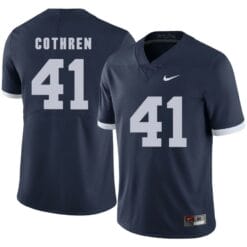 Penn State Nittany Lions Parker Cothren Jersey #41 Football NCAA Jerseys Dark Blue