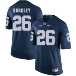 Penn State Nittany Lions Saquon Barkley Jersey #26 Football NCAA Jerseys Blue