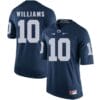Penn State Nittany Lions Trevor Williams Jersey #10 Football NCAA Jerseys Blue