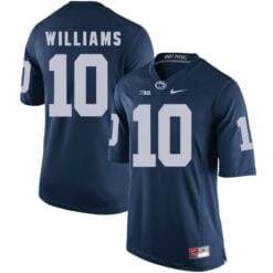 Penn State Nittany Lions Trevor Williams Jersey #10 Football NCAA Jerseys Blue