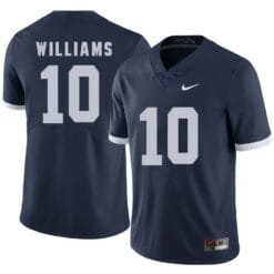 Penn State Nittany Lions Trevor Williams Jersey #10 Football NCAA Jerseys Dark Blue