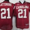 South Carolina Gamecocks #21 Marcus Lattimore Red Jersey