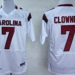 South Carolina Gamecocks #7 Jadeveon Clowney 2013 White Jersey