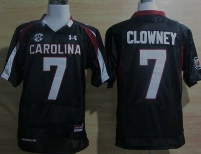 South Carolina Gamecocks #7 Jadeveon Clowney Black Jersey