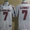 South Carolina Gamecocks #7 Jadeveon Clowney White Jersey