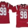 South Carolina Gamecocks #98 Devin Taylor Red Jersey