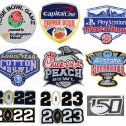 Alternative view of Custom Vols Jersey Name Number College Football Grey Yellow
