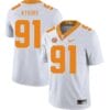 Tennessee Volunteers Doug Atkins Jersey #91 Football NCAA Jerseys White Orange