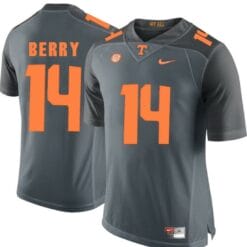 Tennessee Volunteers Eric Berry Jersey #14 Football NCAA Jerseys Gray Orange