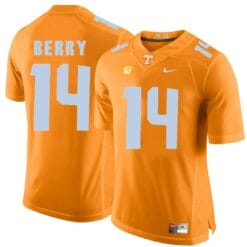 Tennessee Volunteers Eric Berry Jersey #14 Football NCAA Jerseys Light Orange