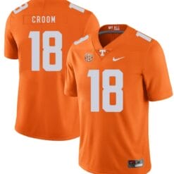 Tennessee Volunteers Jason Croom Jersey #18 Football NCAA Jerseys Orange