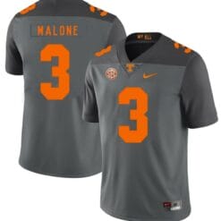 Tennessee Volunteers Josh Malone Jersey #3 Football NCAA Jerseys Gray