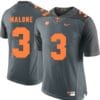 Tennessee Volunteers Josh Malone Jersey #3 Football NCAA Jerseys Gray Orange