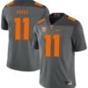 Tennessee Volunteers Joshua Dobbs Jersey #11 Football NCAA Jerseys Gray
