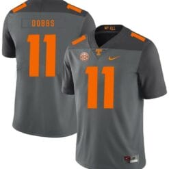 Tennessee Volunteers Joshua Dobbs Jersey #11 Football NCAA Jerseys Gray