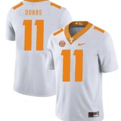 Tennessee Volunteers Joshua Dobbs Jersey #11 Football NCAA Jerseys White