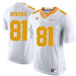 Tennessee Volunteers Mychal Rivera Jersey #81 Football NCAA Jerseys White