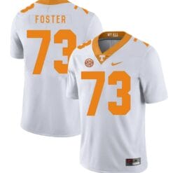 Tennessee Volunteers Ramon Foster Jersey #73 Football NCAA Jerseys White
