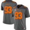 Tennessee Volunteers Trevor Daniel Jersey #93 Football NCAA Jerseys Gray