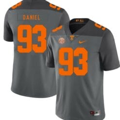 Tennessee Volunteers Trevor Daniel Jersey #93 Football NCAA Jerseys Gray