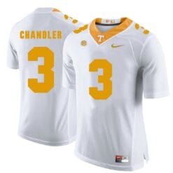 Tennessee Volunteers Ty Chandler Jersey #3 Football NCAA Jerseys White