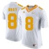 Tennessee Volunteers Tyler Bray Jersey #8 Football NCAA Jerseys White