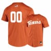 Texas Longhorns Elite Orange Custom Name Number Baseball Jersey