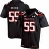 Texas Tech #55 EJ Holub NCAA College Football Jersey Black