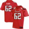 Texas Tech #62 Le'Raven Clark NCAA College Football Jersey Red