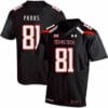 Texas Tech #81 Dave Parks NCAA College Football Jersey Black