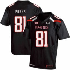 Texas Tech #81 Dave Parks NCAA College Football Jersey Black
